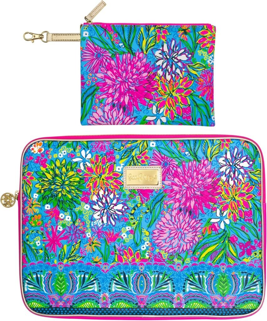 Lilly Pulitzer Laptop Sleeve Golden Hour One Size