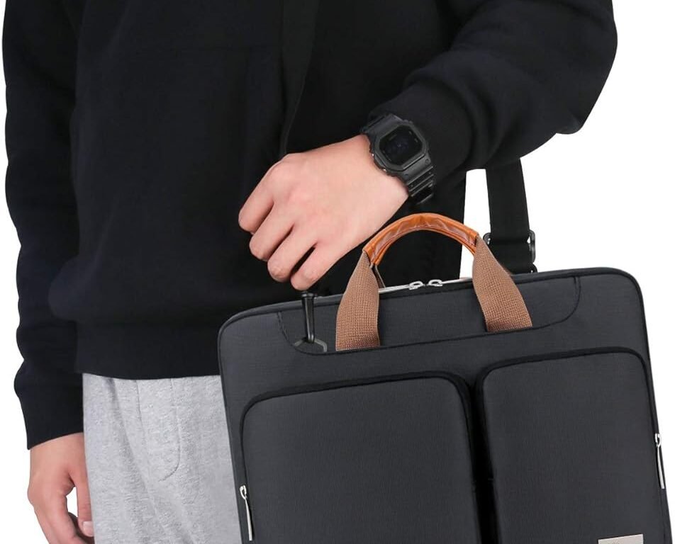 Lacdo 360° Protective Laptop Shoulder Bag Review