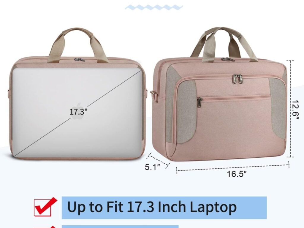 Laptop Bag 17.3 Inch Laptop Briefcase Review