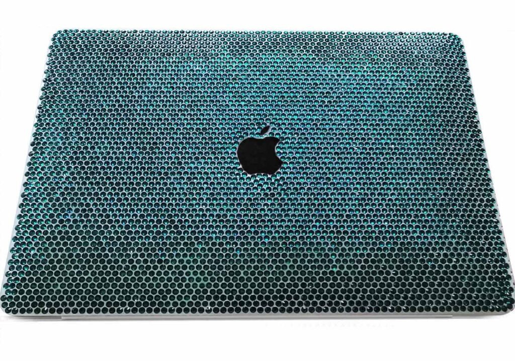 Bling Rhinestone MacBook Pro 13 inch Case (M2 2022 2021),2016-2020 Release A2338 M1 A2289 A2251 A2159 A1989 A1706 A1708,Sparkle Diamond Fashion Luxury Shiny Crystal Hard Shell for Women Girls