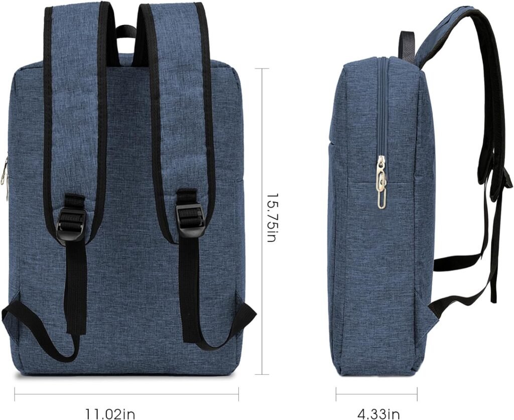 Crova Laptop Backpack Laptops Travel Business Computer Bag Men Women Fits 15.6 Inch