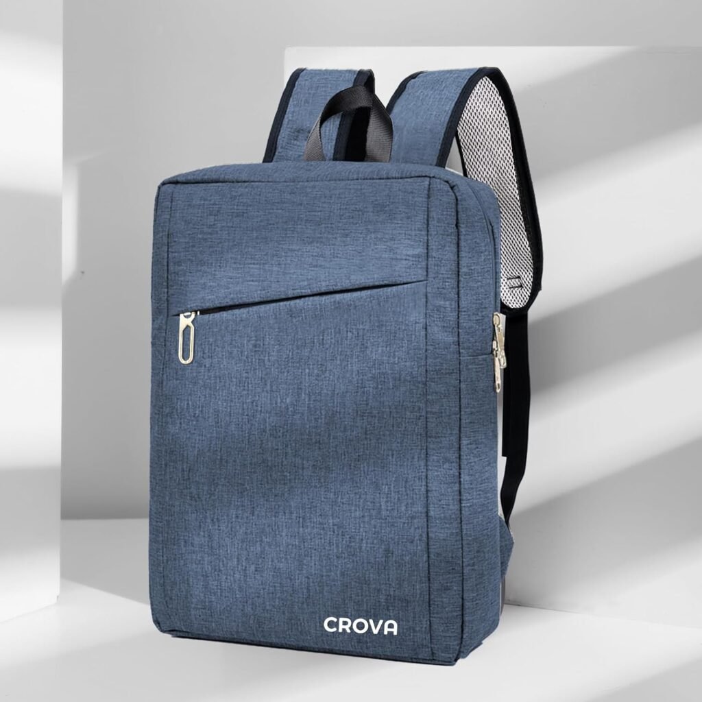 Crova Laptop Backpack Laptops Travel Business Computer Bag Men Women Fits 15.6 Inch