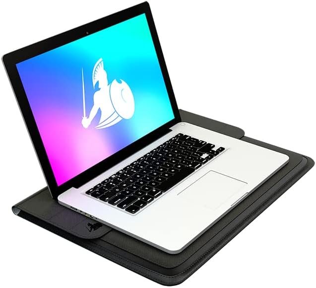DefenderShield EMF Protection Laptop Sleeve  5G Radiation Blocker Case - Notebook Computer EMF Blocking Shield Cover Lap Pad (fits up to 17 Laptop, MacBook etc)